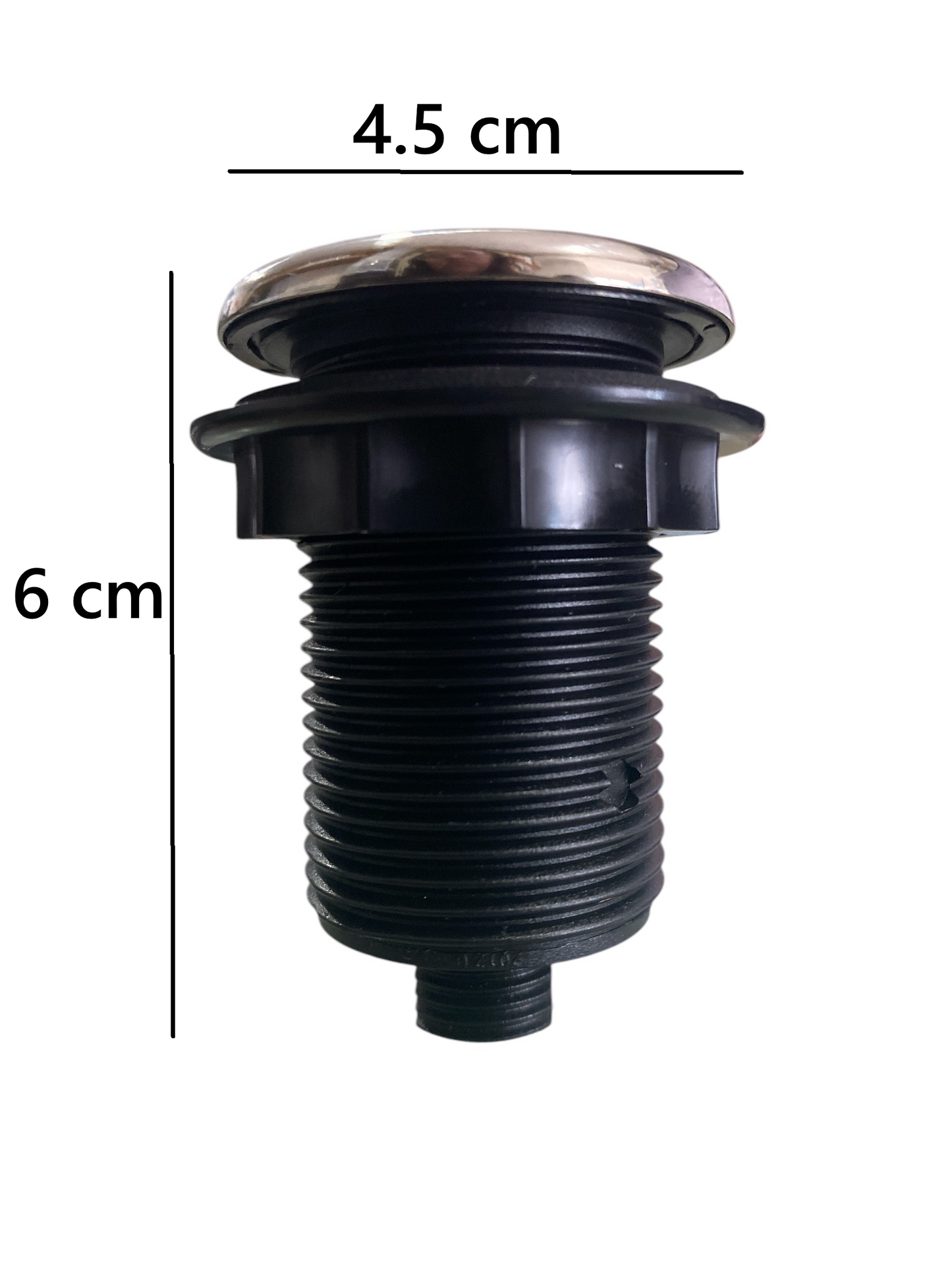 Boton Neumatico Power Touch #15 Cromado