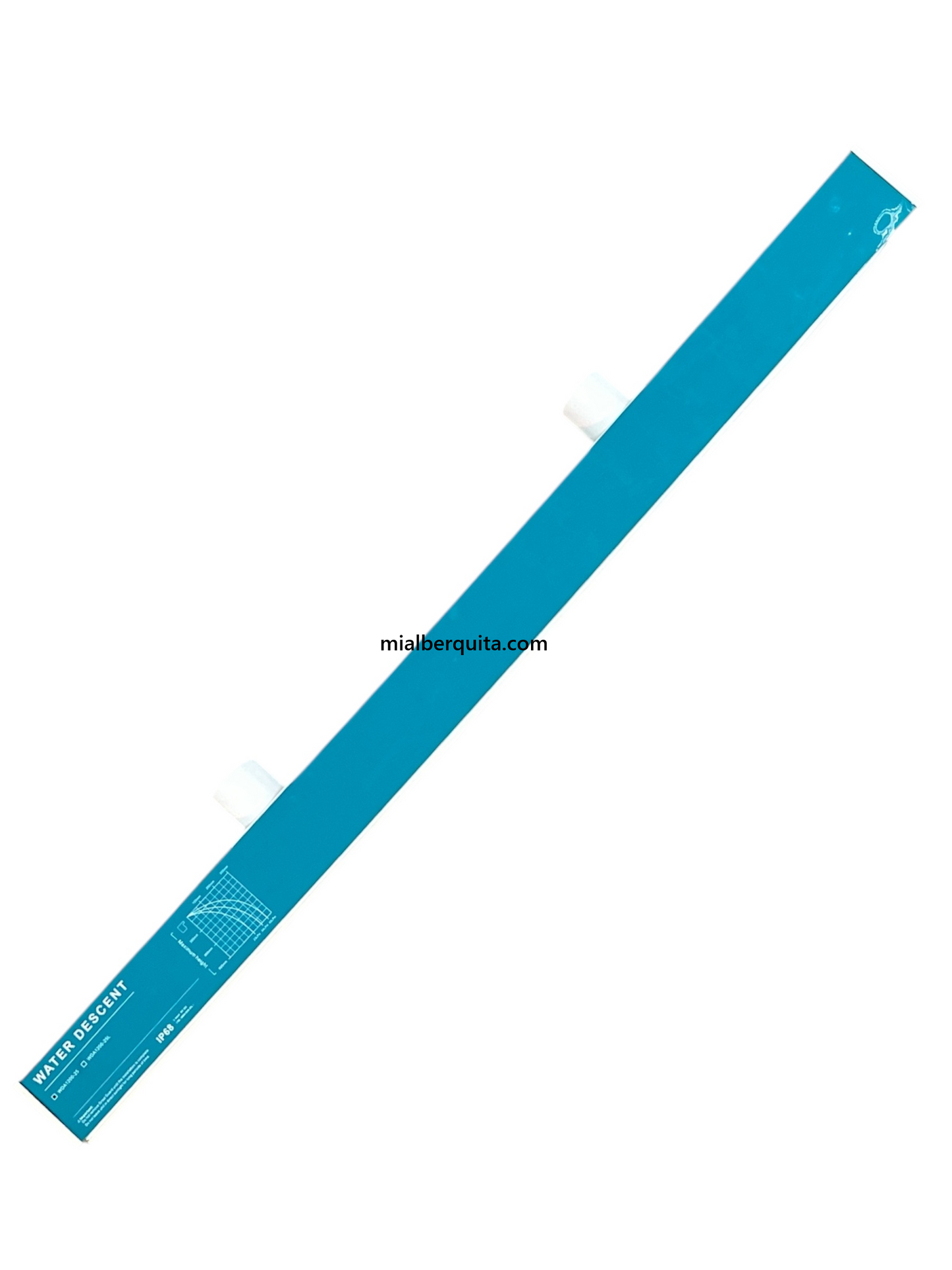 Cascada Natural 48" 120 cm Labio 1" Conexión Trasera