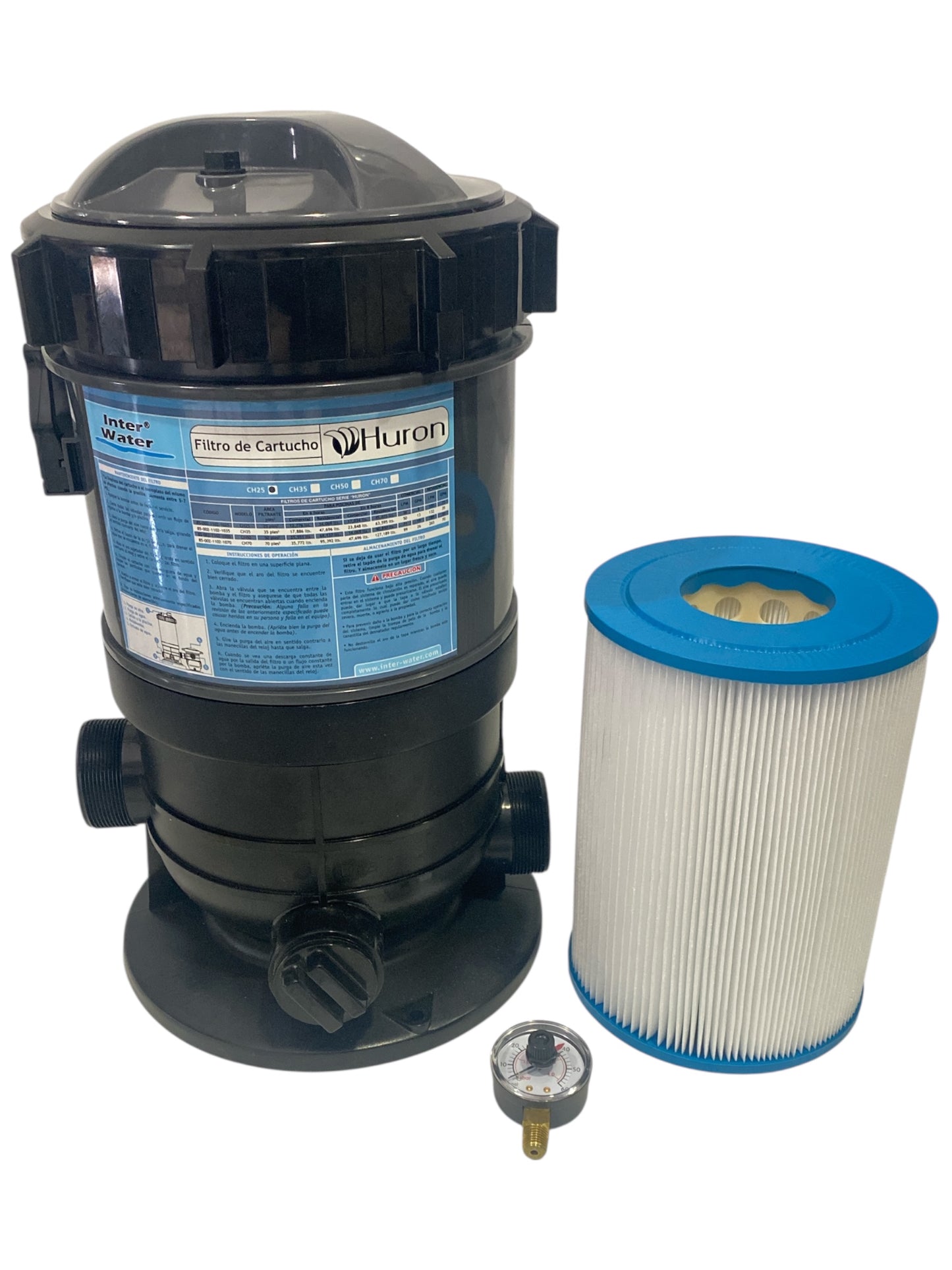 Filtro de Cartucho Huron Inter Water CH25 25GPM
