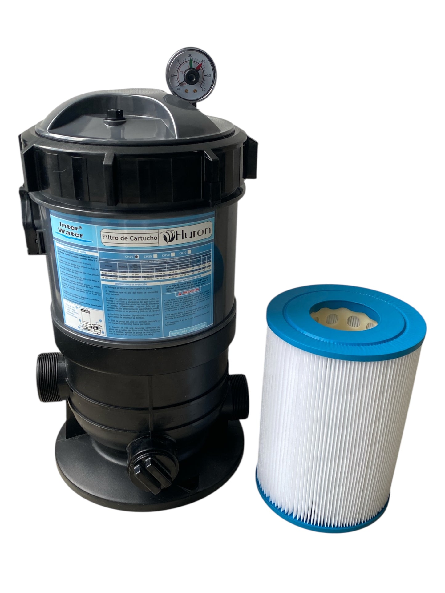 Filtro de Cartucho Huron Inter Water CH25 25GPM