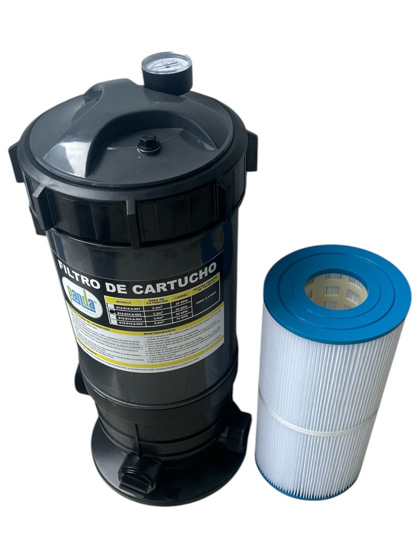 Filtro de Cartucho Panda 35 GPM