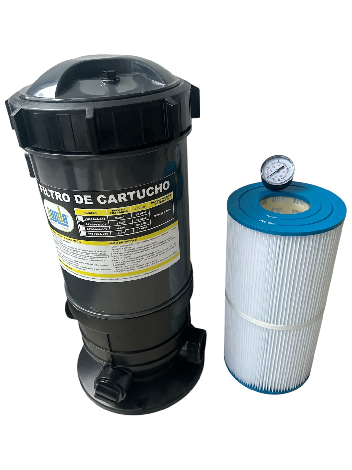 Filtro de Cartucho Panda 35 GPM