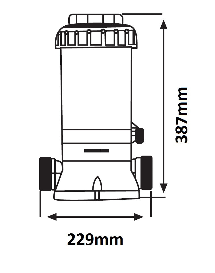 Clorador Automático 4kg En Línea Panda