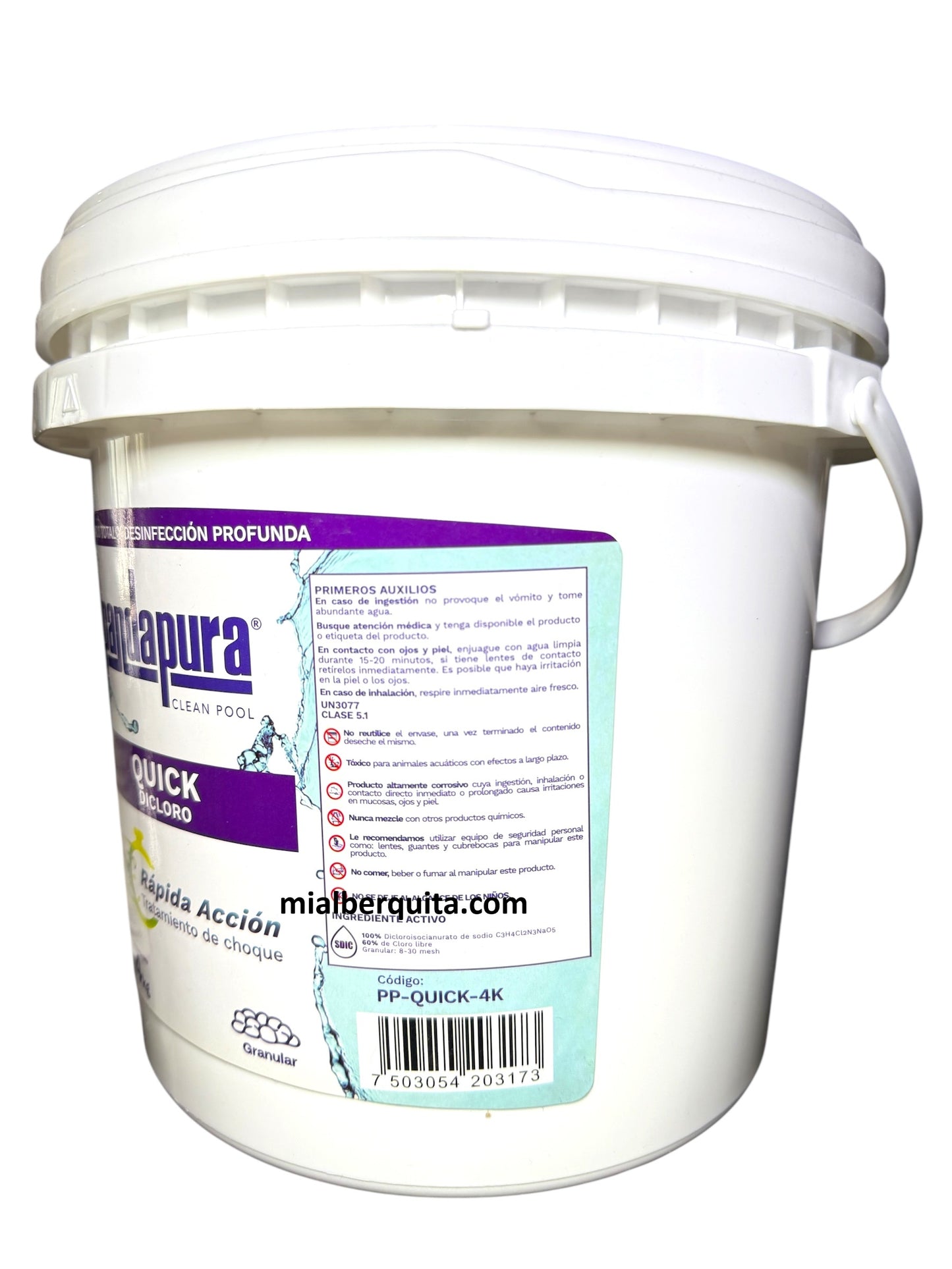 Dicloro Shock Pandapura Quick 4 kg