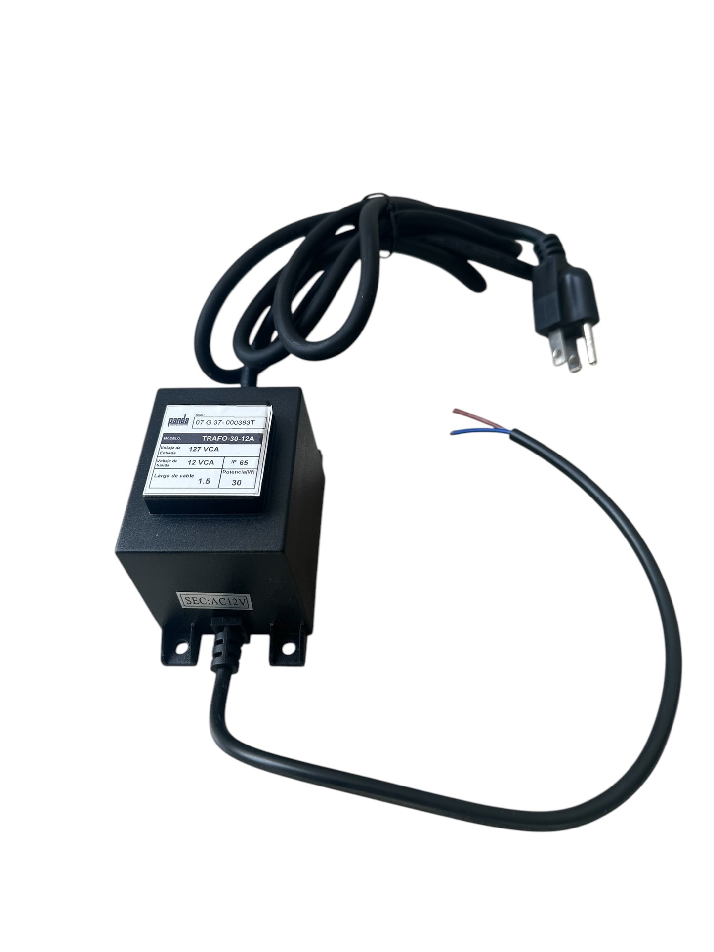 Transformador 30W 12VCA para Reflectores