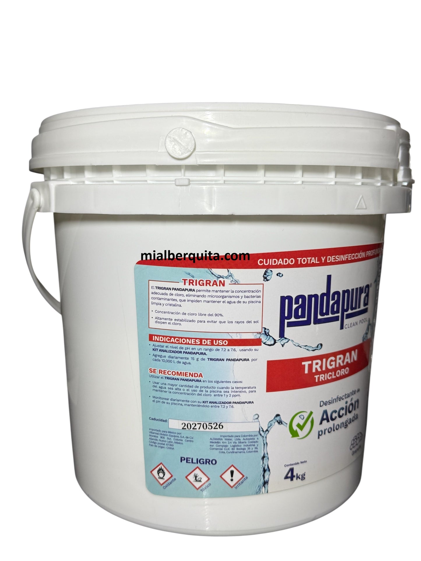 Tricloro Concentrado Pandapura Granular 4 kg