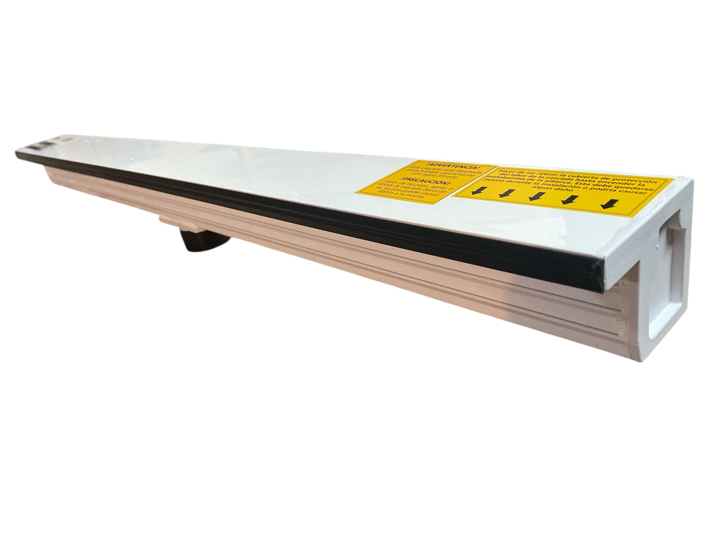 Cascada 36" Labio 1" con conexión inferior