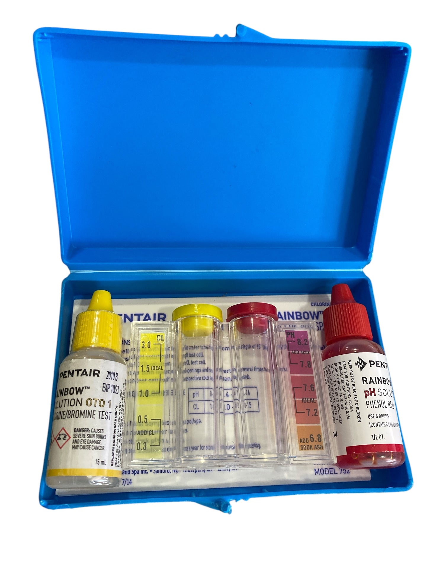 Kit analizador de cloro y pH PENTAIR R151083