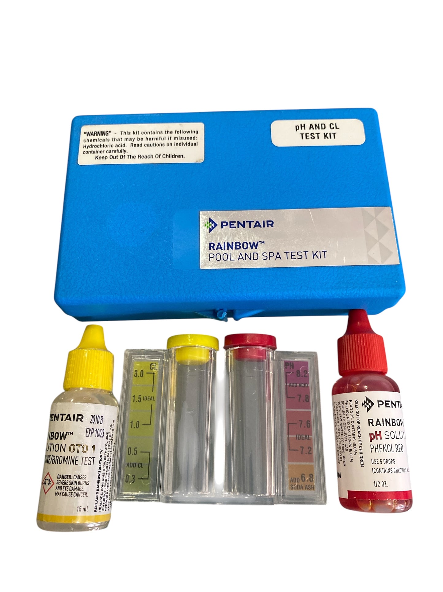 Kit analizador de cloro y pH PENTAIR R151083