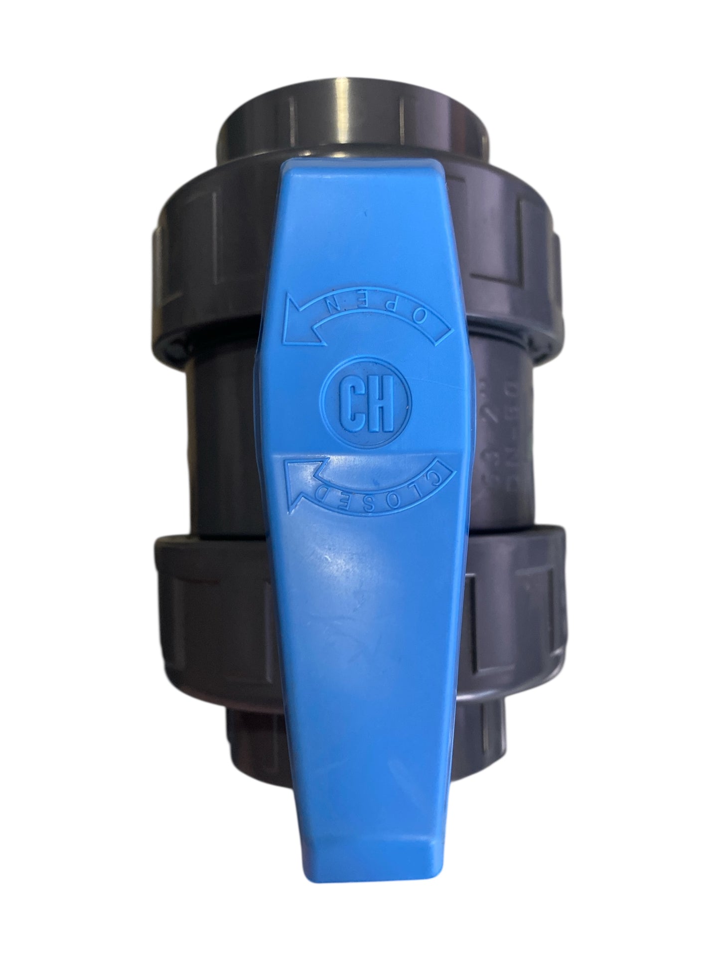 Válvula Bola 2" CH Aquaram Azul Doble Tuerca Union