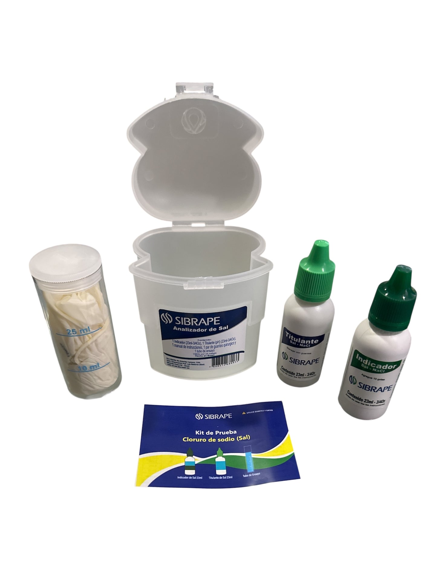 Kit Analizador Medidor de Sal Albercas Piscinas