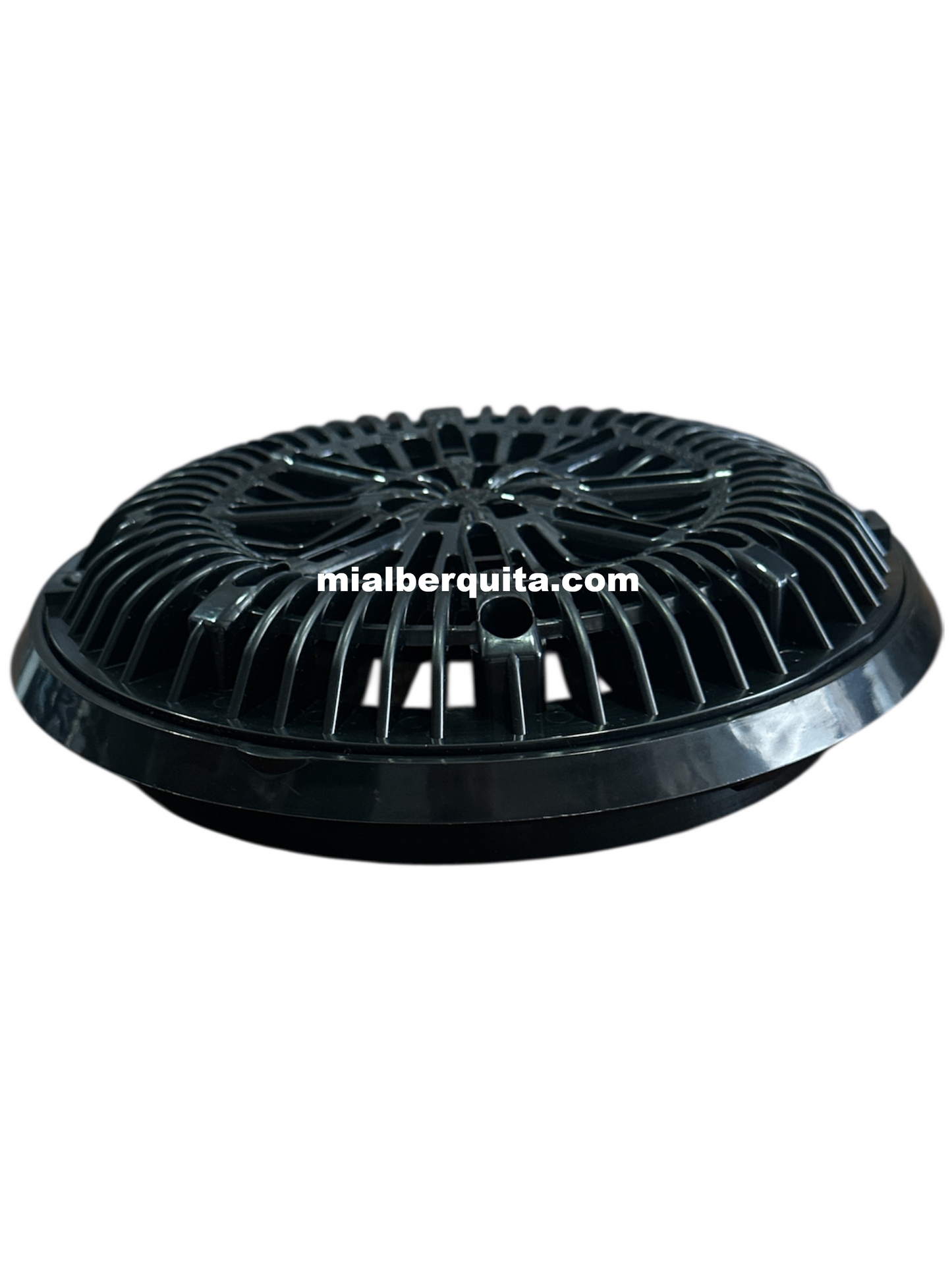 Tapa Rejilla y Marco para Dren de Fondo CMP Negro