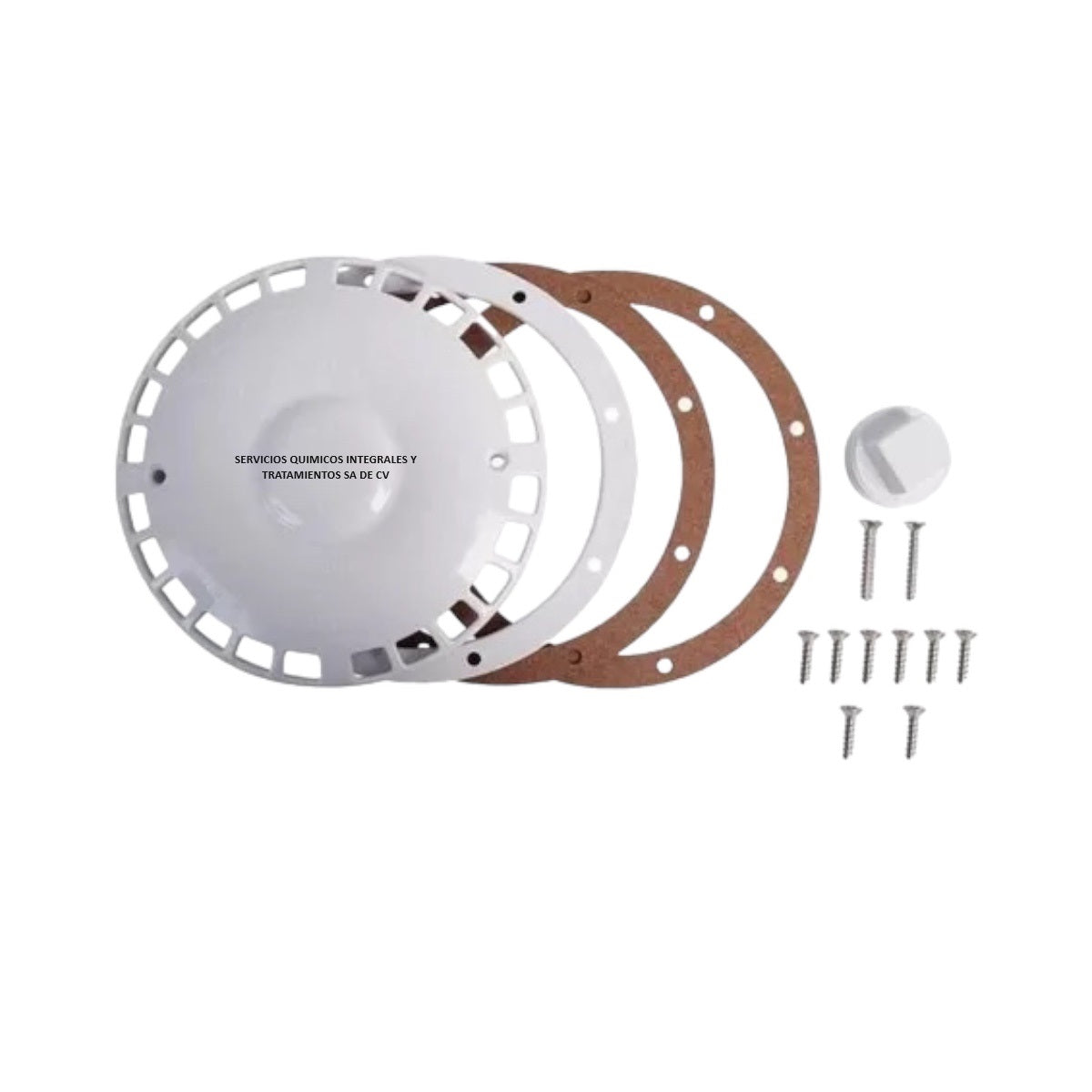 Tapa Rejilla y Marco Dren de Fondo Panda