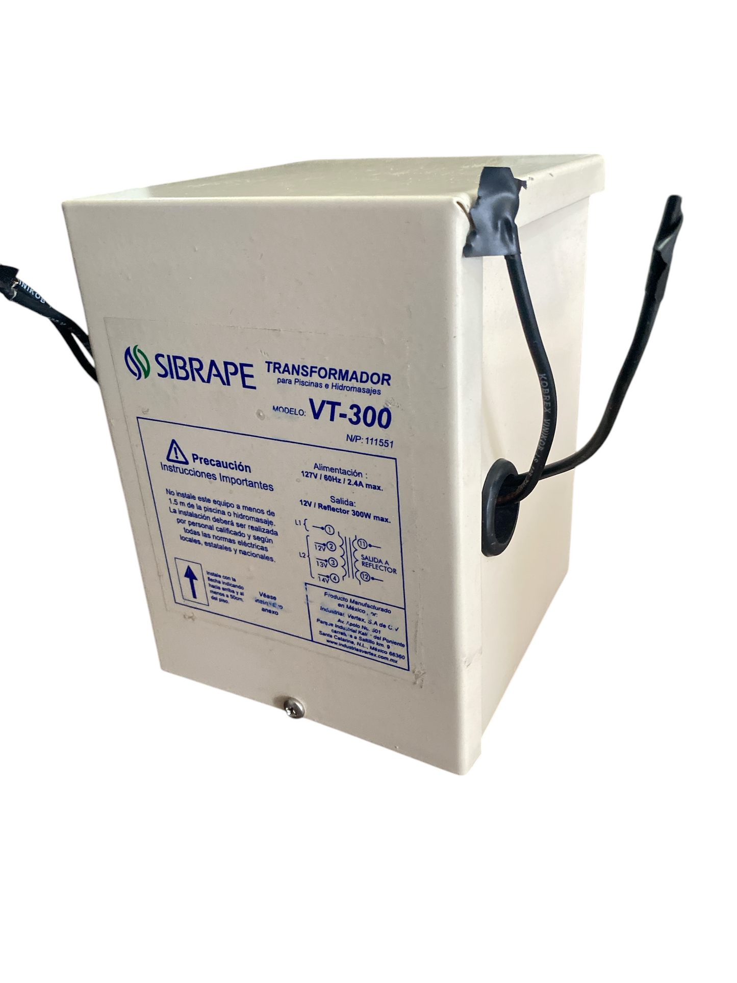 Transformador 300W 12V Reflectores Lámparas