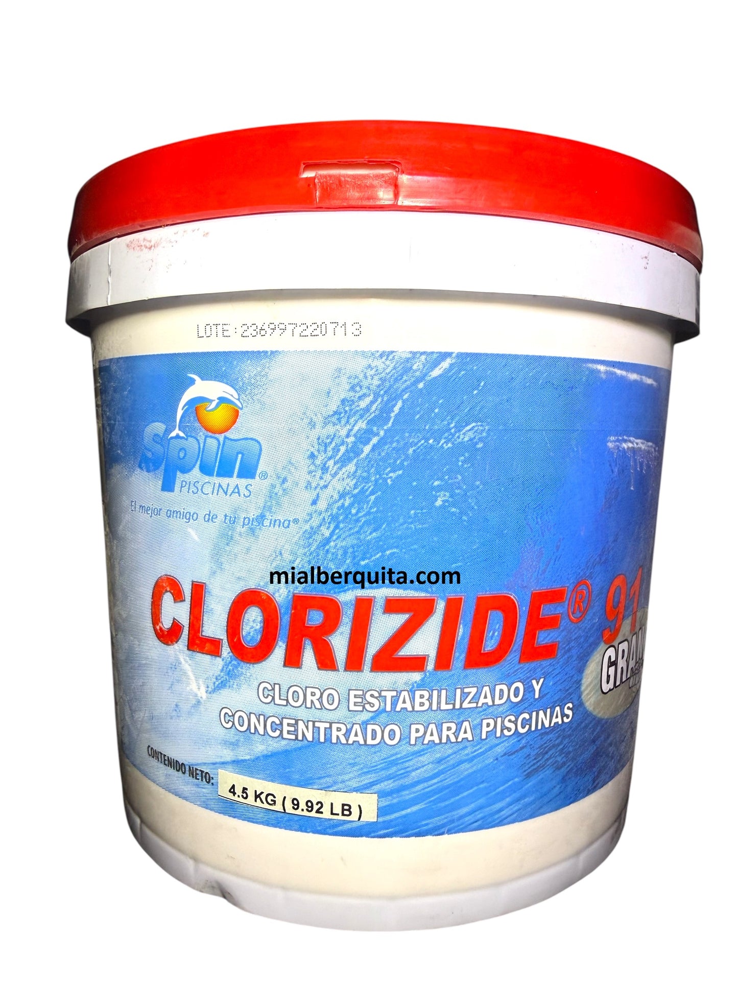 Tricloro Clorizide 91 Spin Polvo Fino 4.5 kg