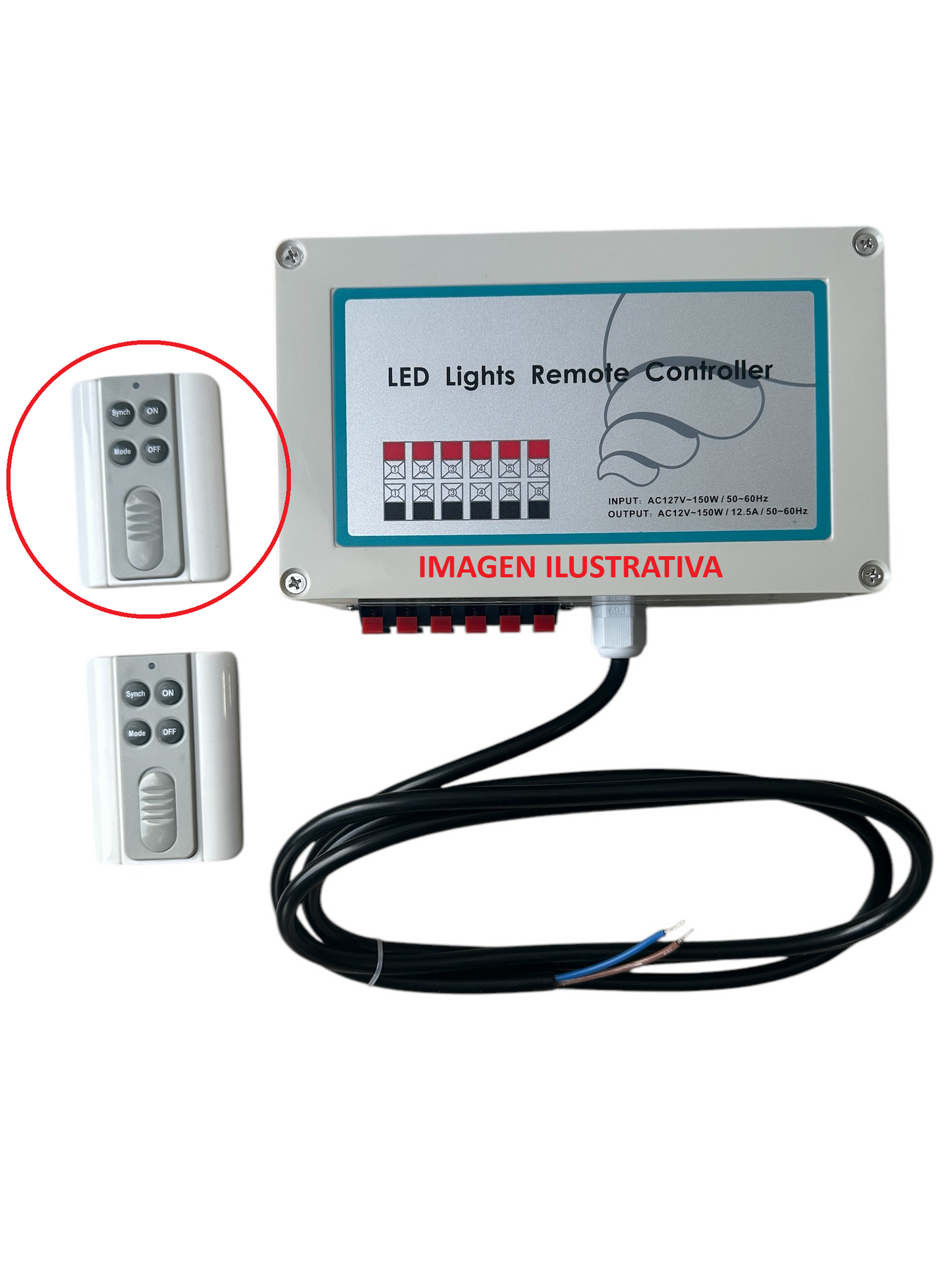 Repuesto Control Remoto Reflector Lampara Hax