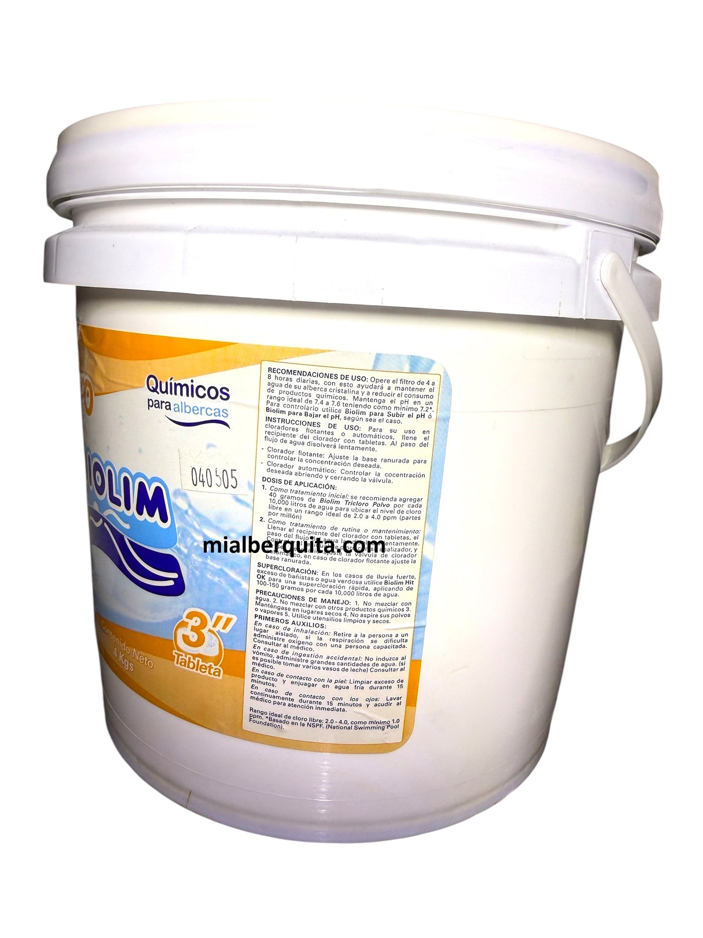Biolim Tricloro Tableta 3" 4 kg