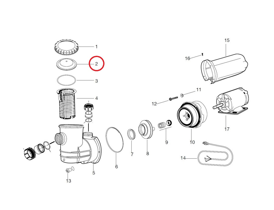 Tapa Acrílico Bomba Carvin LR Todos los Modelos