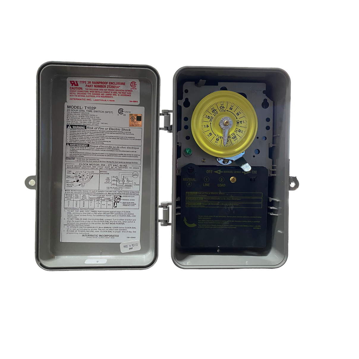 Interruptor de Tiempo Timer Intermatic