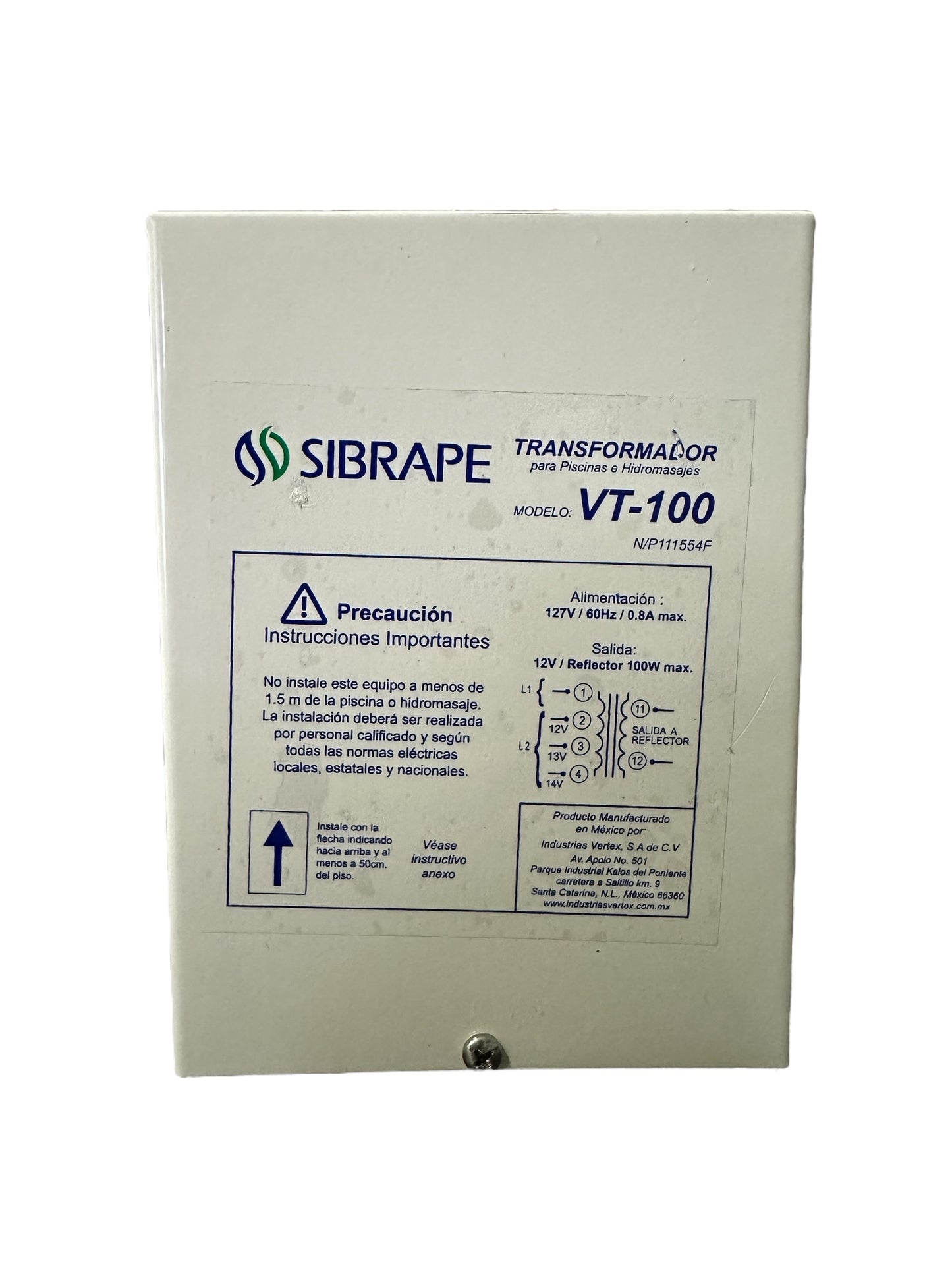 Transformador 100W 12V Reflectores Lámparas