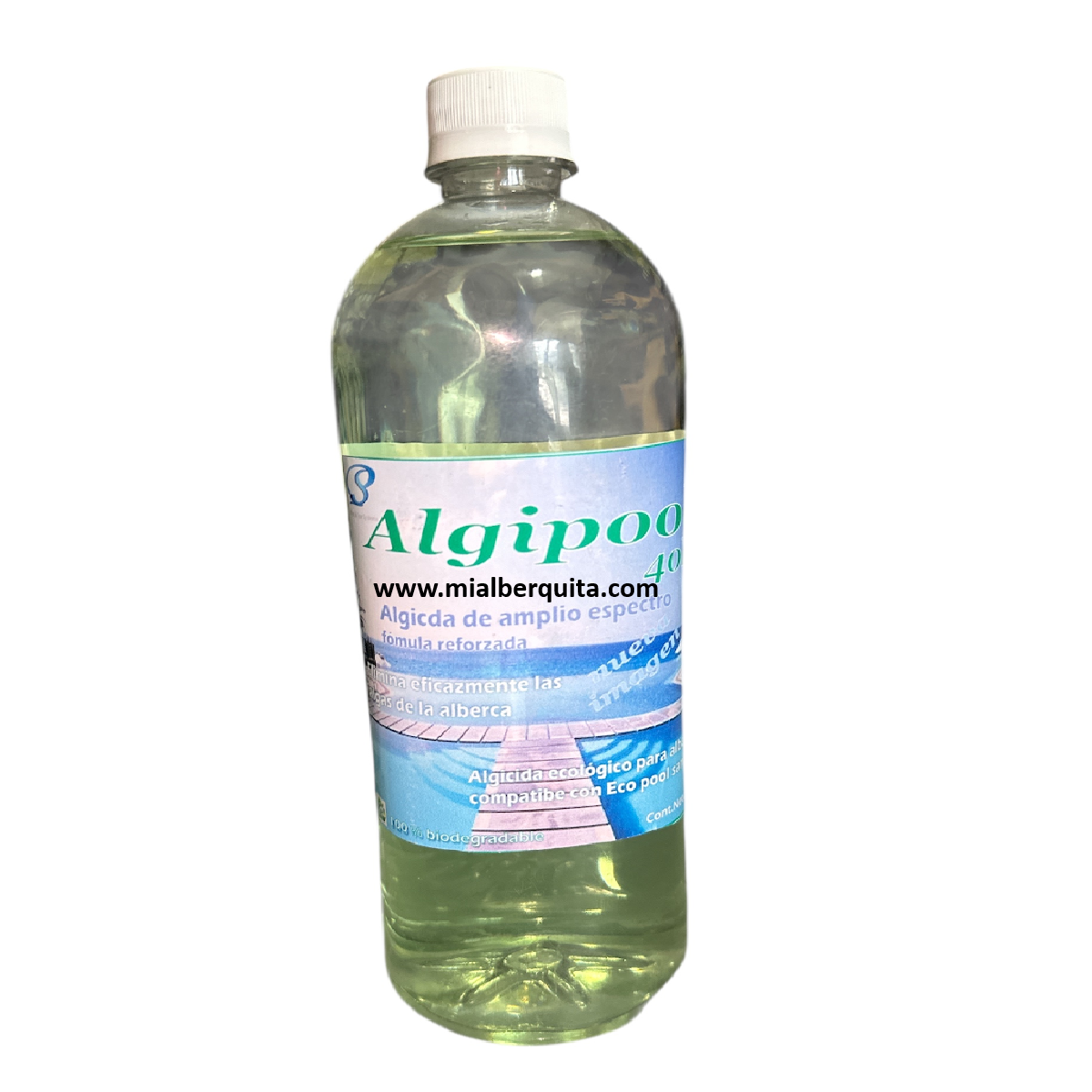 Alguicida Bactericida Biodegradable 1L Biopool