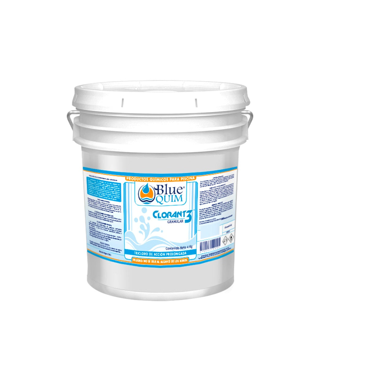 Tricloro Acción Prolongada Blue Quim Granular 4KG