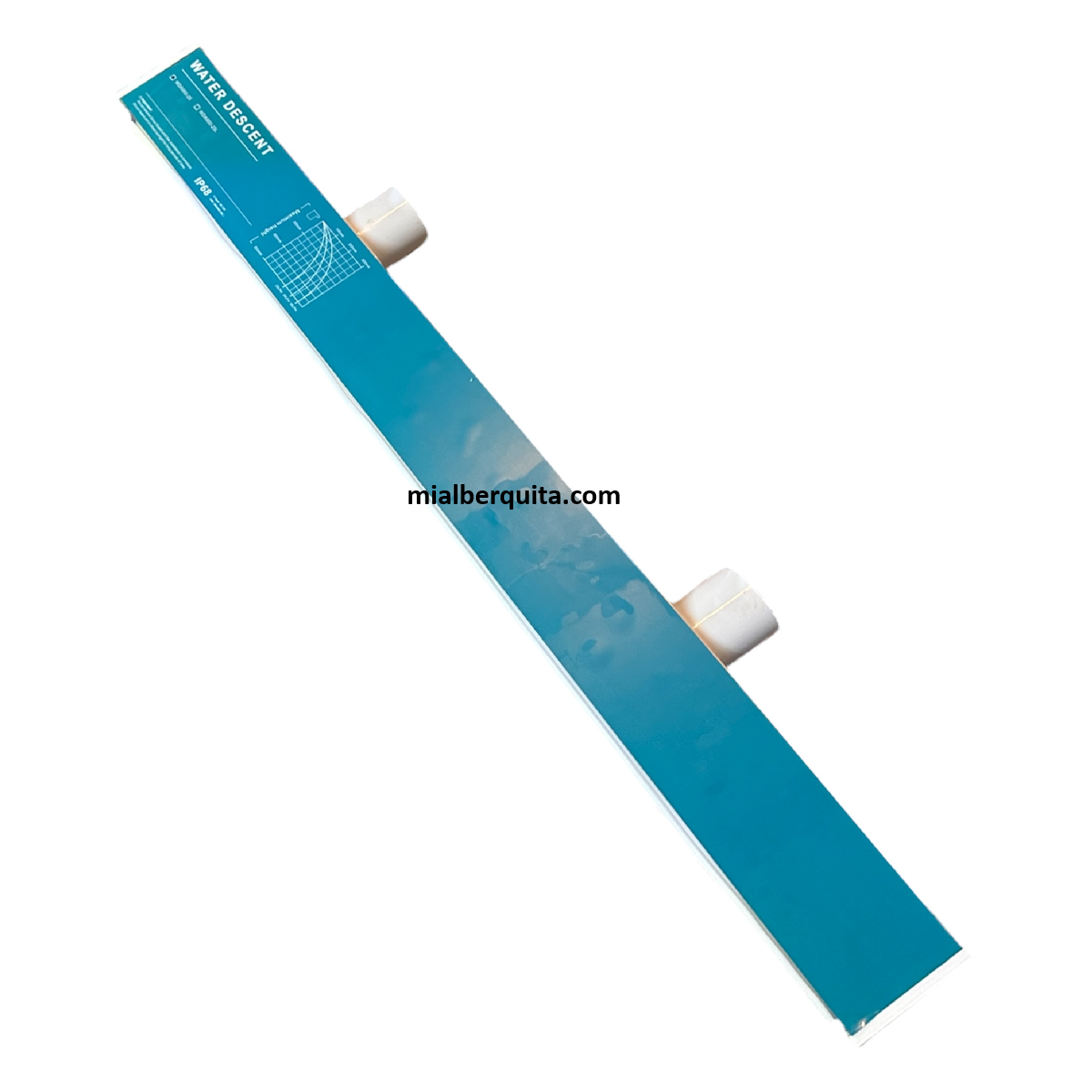 Cascada Natural 36" 90 cm Labio 1" Conexión Trasera
