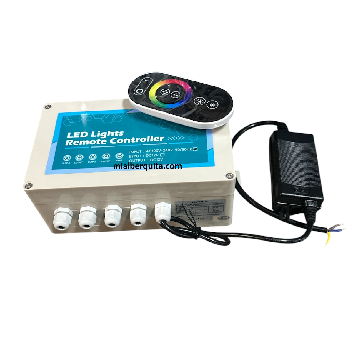 Controlador Transformador Cascadas Led 36W