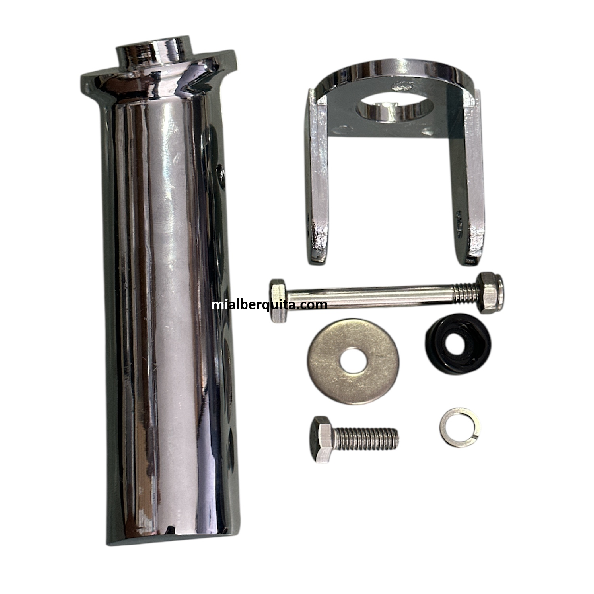 Mango Acero Inoxidable Barredora Cabezal