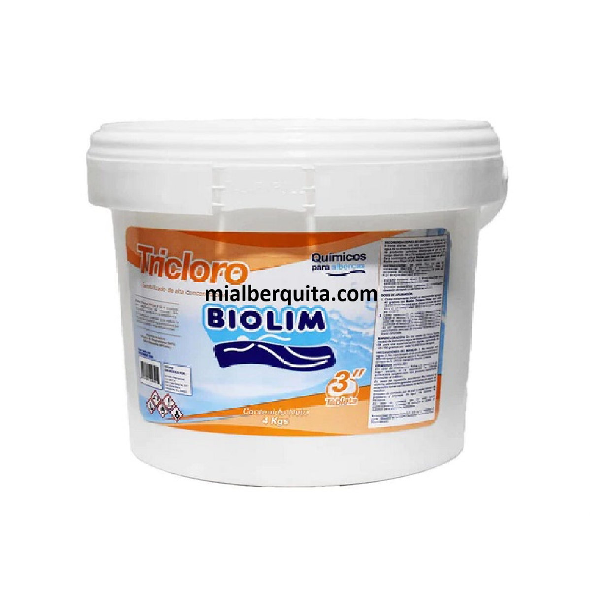 Biolim Tricloro Tableta 3" 4 kg