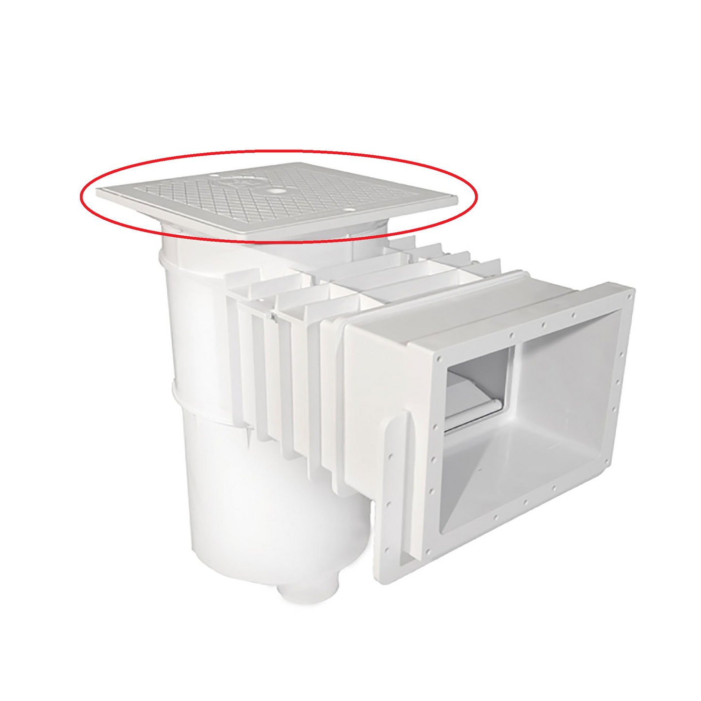 Tapa Cuadrada Desnatador Hayward SPX1082E