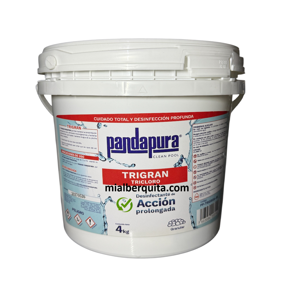 Tricloro Concentrado Pandapura Granular 4 kg