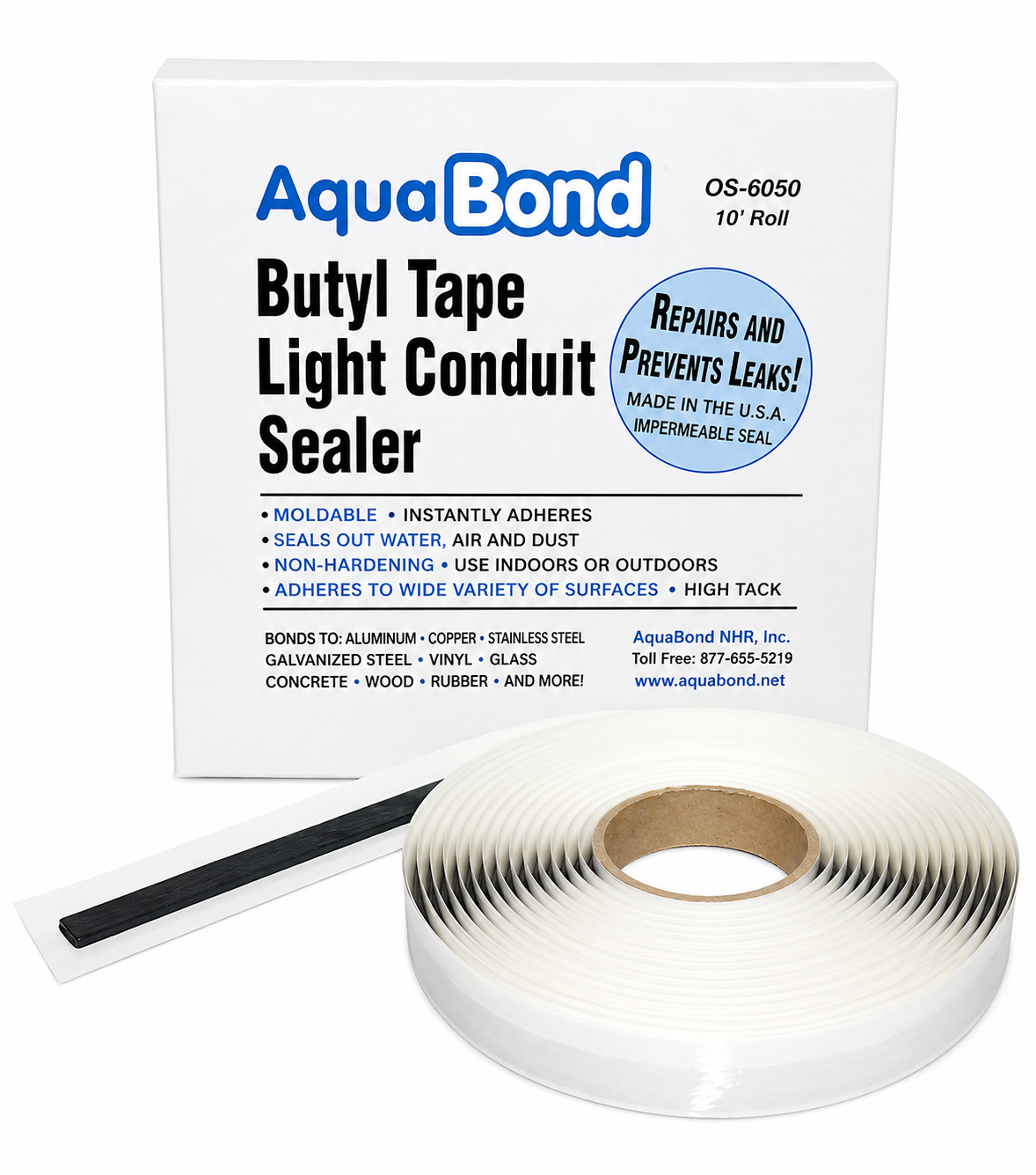Cinta De Butilo Sellador Reflector Fugas