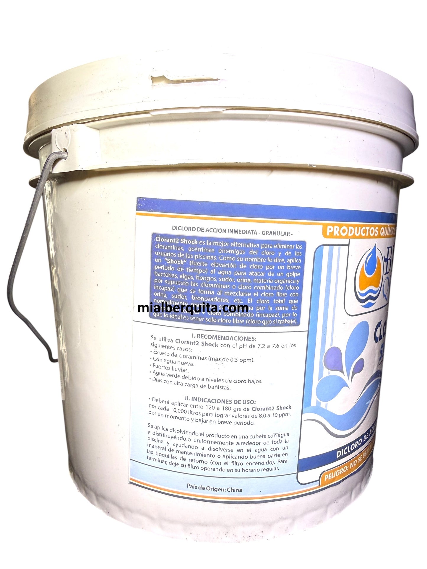 Dicloro Concentrado Shock Blue Quim 4 kg