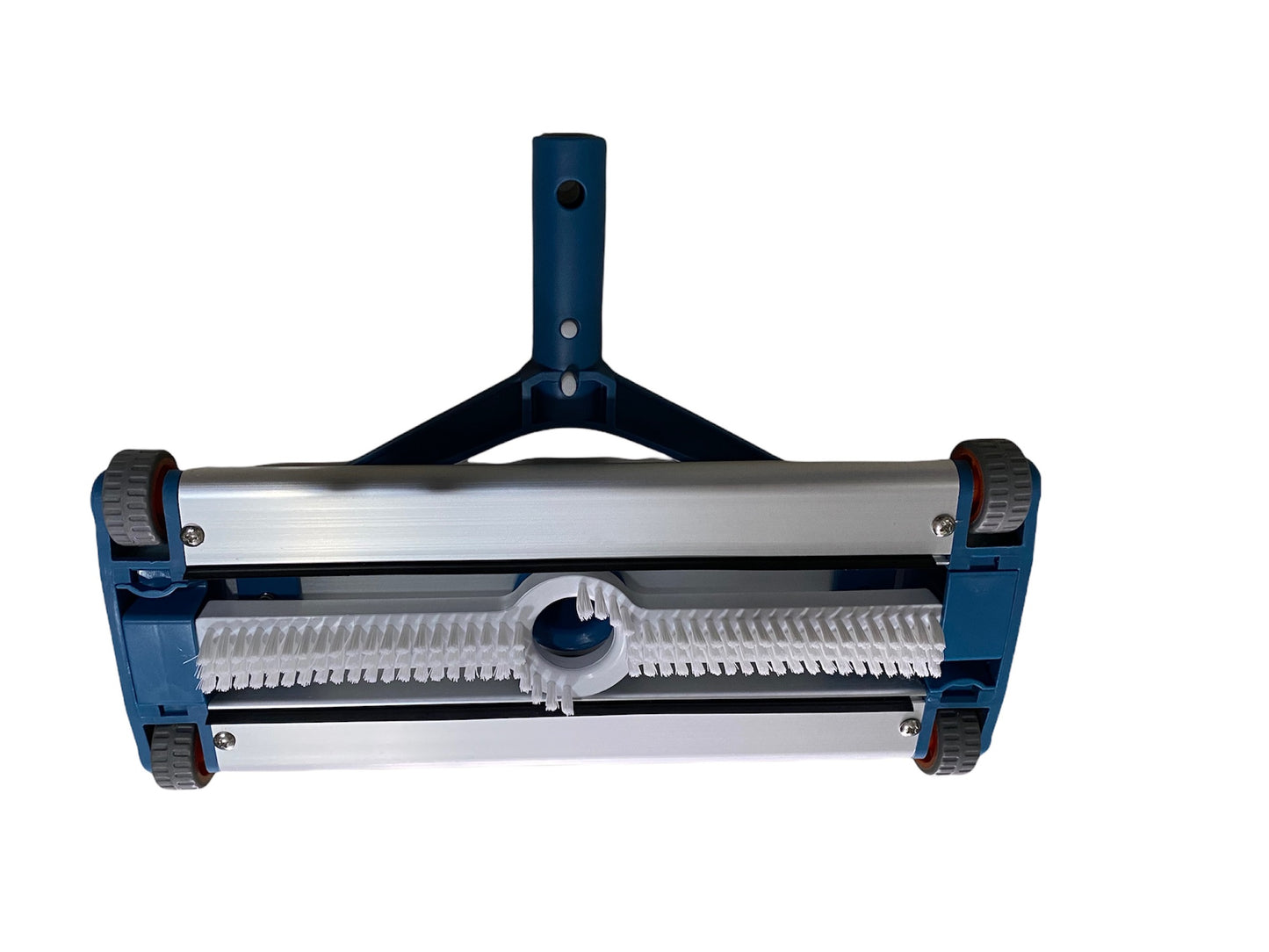 Barredora 14" de aluminio con cepillos inferiores