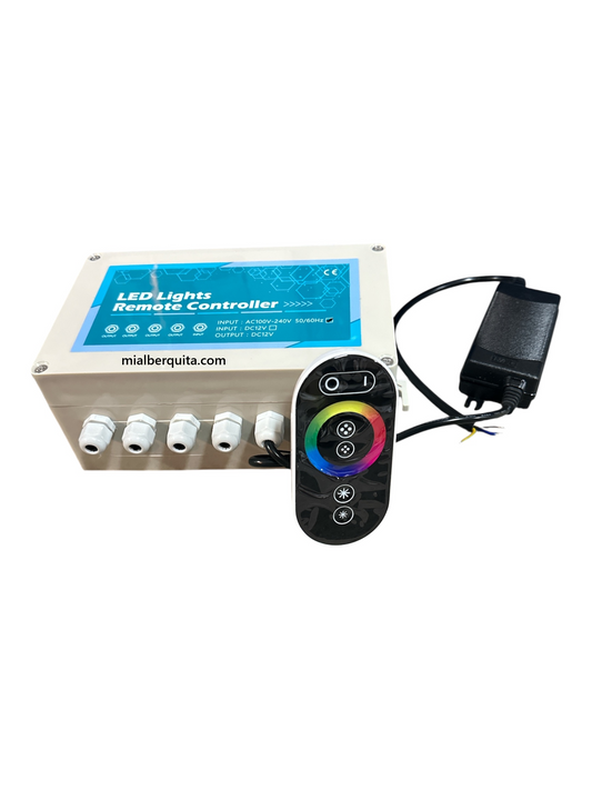 Controlador Transformador Cascadas Led 36W
