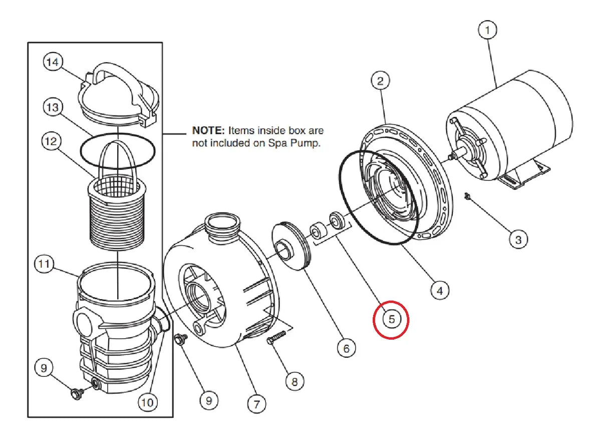 Sello Mecanico Bomba Pentair Dynamo 354545s