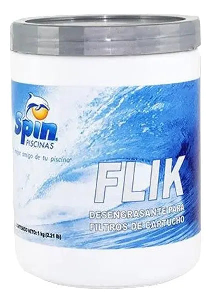 Spin Flik Desengrasante Para Alberca De 1 Kg Blanco