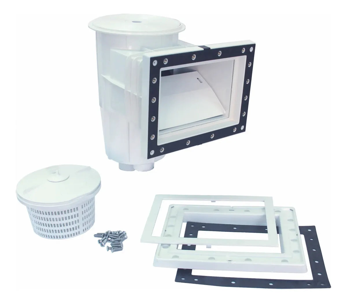Kit Accesorios Empotrables Desnatador Alberca Fibra Vidrio