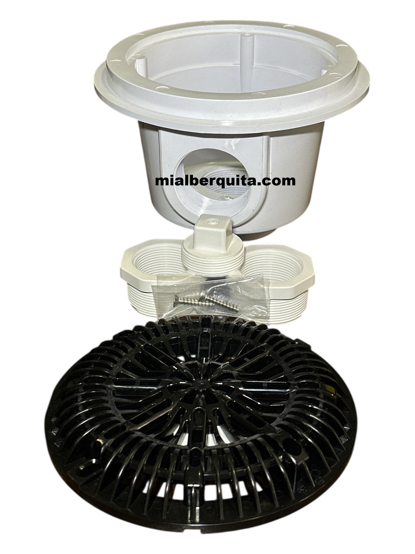 Dren de Fondo 1.5" y 2" CMP Negro