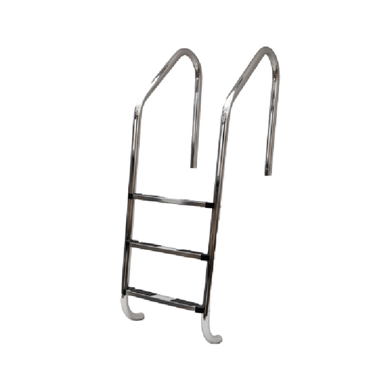 Escalera 3 Peldaños Completa Hax Acero Inoxidable