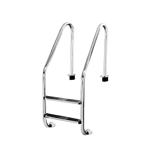 Escalera 2 Peldaños Completa Vertez Acero Inoxidable