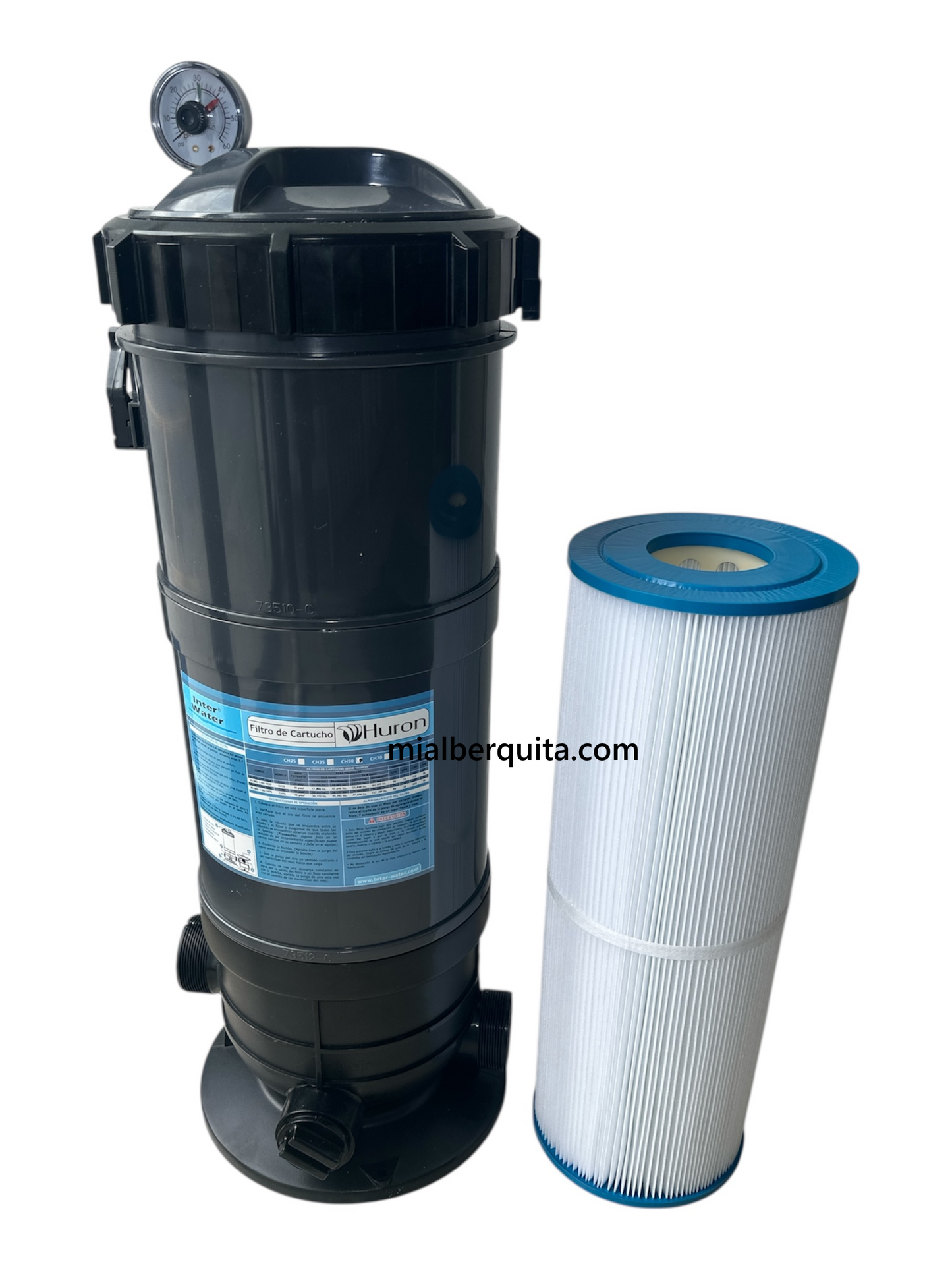Filtro de Cartucho Huron Inter Water CH50 50 GPM