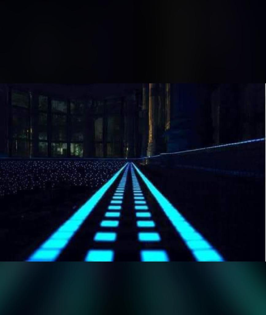 Mosaico Veneciano Luminiscente Azul Brilla en la Oscuridad (2.14 m2)