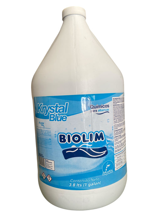Abrillantador Biolim Krystal Blue 1 Galón