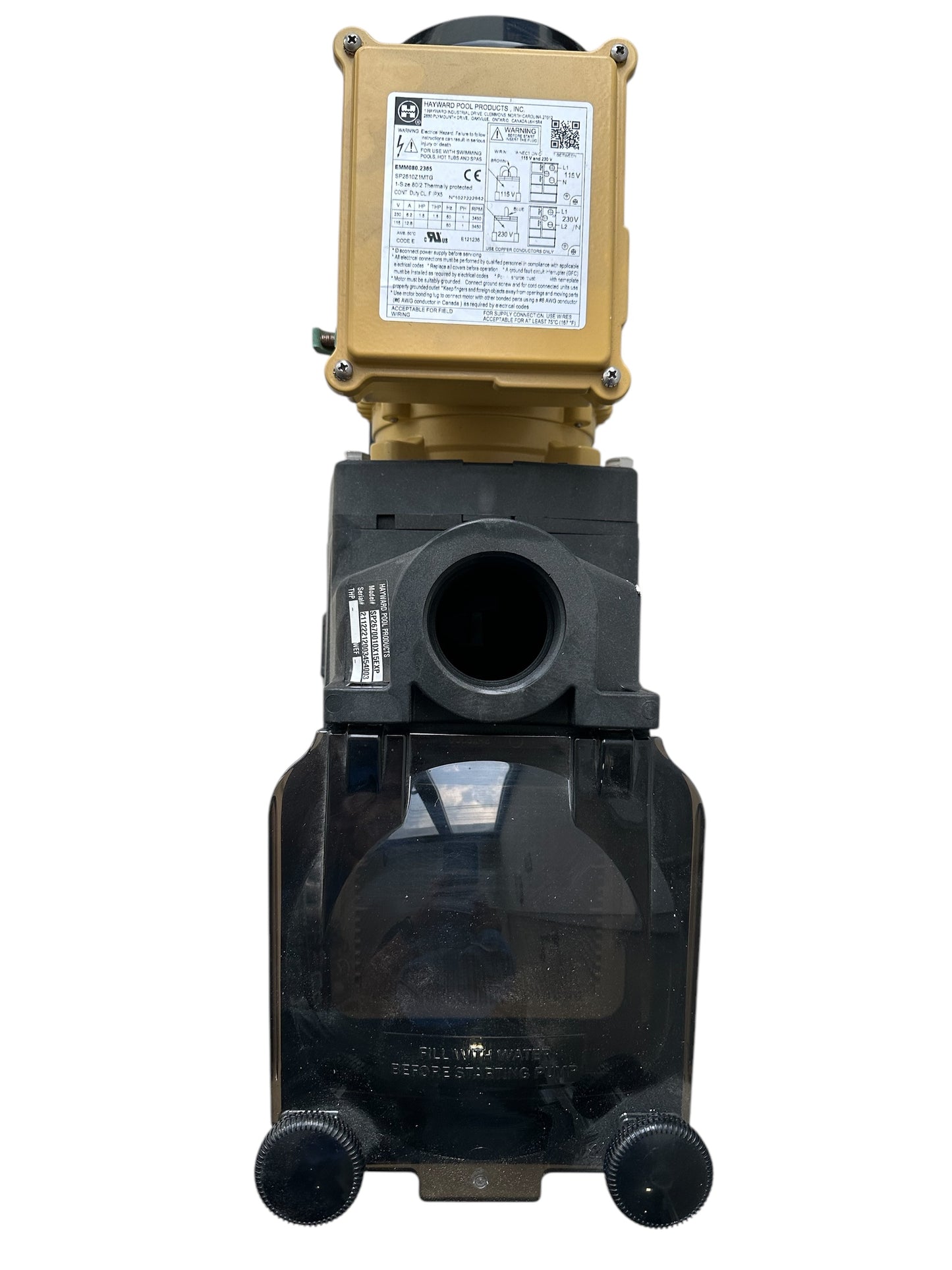 Motobomba Hayward Super Pump 1.5 HP 110/220V