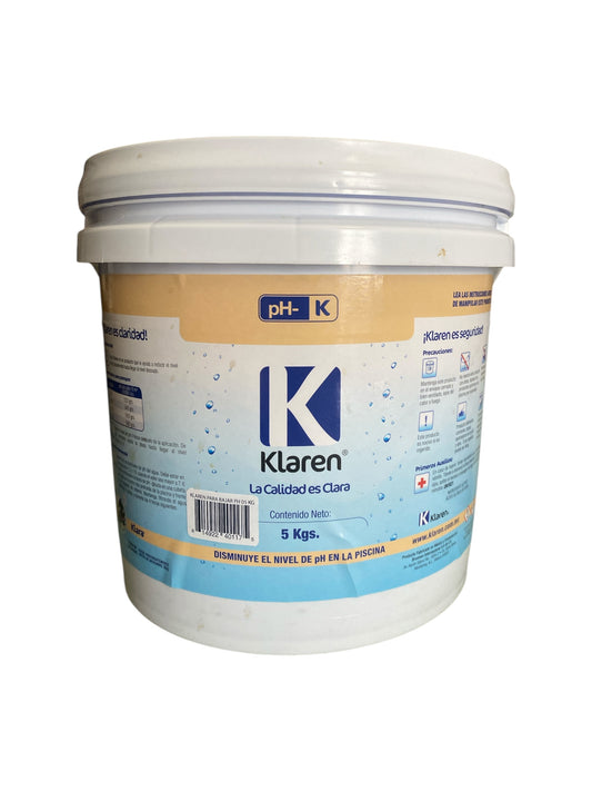 Bajar Ph Klaren Ph- 5Kg Polvo