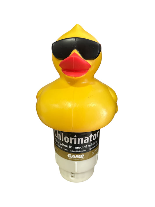 Flotador Dispensador Tabletas Cloro Pato