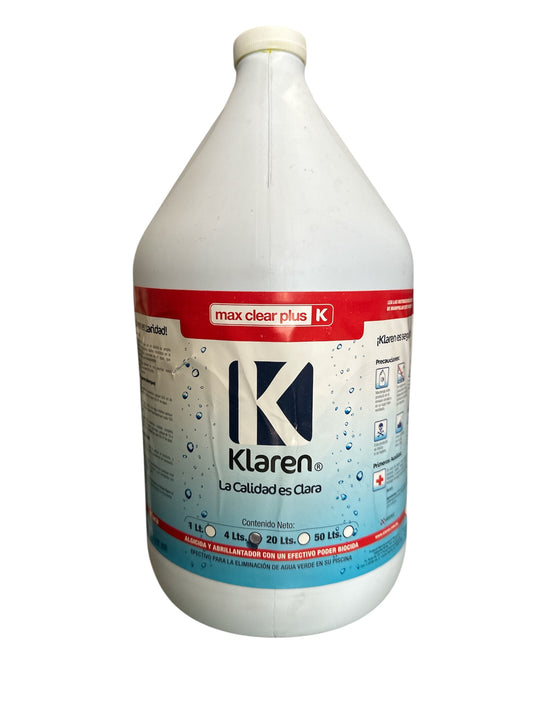 Max Clear Plus Klaren 1 Galón