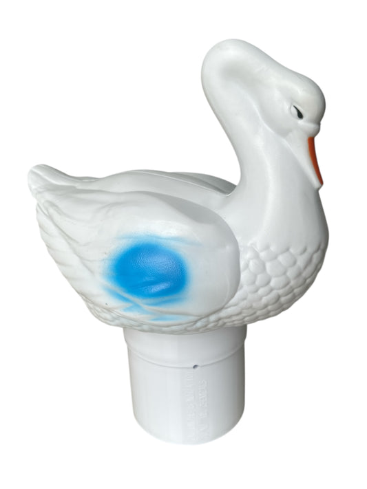 Flotador Dispensador Tabletas Cloro Cisne